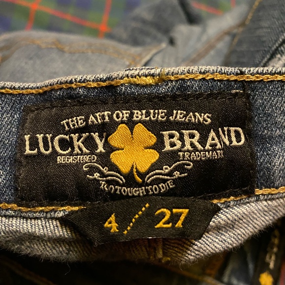Lucky Brand Zoe Skinny jeans.  Size 4/27 - Picture 5 of 6